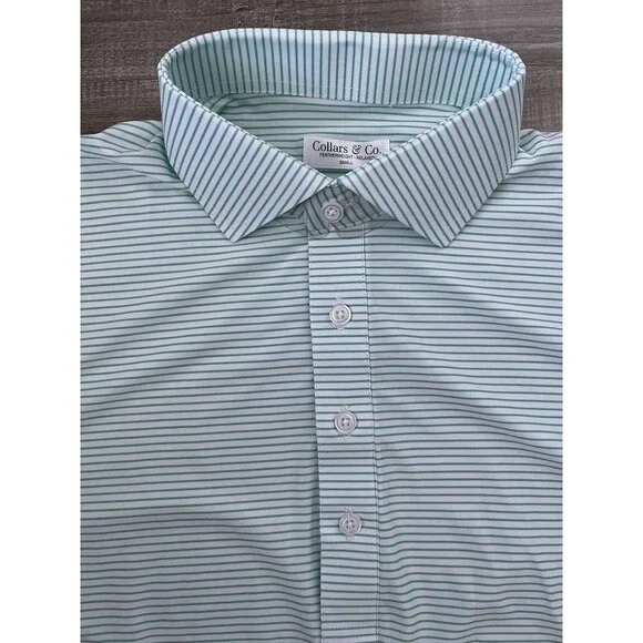 Lot of 3 NWOT Collars & Co Featherweight Relax Short Sleeve Polo Sz S Work Golf - Picture 4 of 6